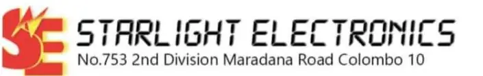 STARLIGHT ELECTRONICS STARLIGHT ELECTRONICS
